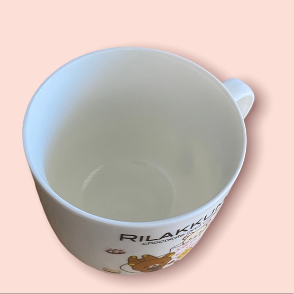 RILAKKUMA Chocolate and Coffee “Sweet or bitter?” Tea Mug San-X Co 2013 - Picture 4 of 6